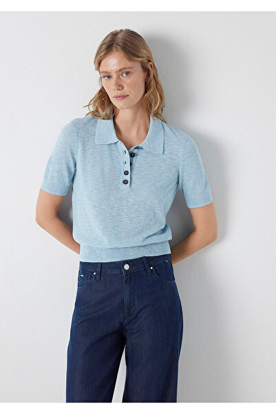 Mavi Triko Polo Slim Fit / Dar Kesim 1710963-70820