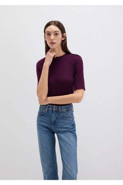 Mavi Tricou mov cu croiala ajustată 1613332-70394