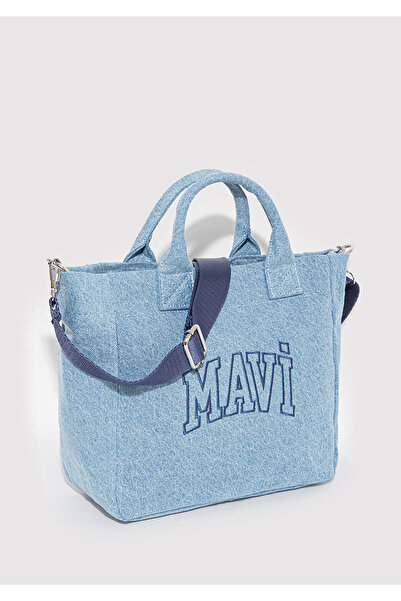 Mavi Logo Denim Tote Çanta 1913377-82770