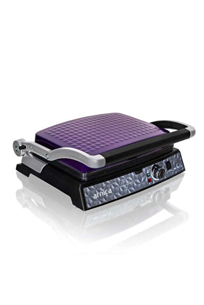 Arnica Diamond Granit Izgaralı Tost Makinesi Mor GH26253