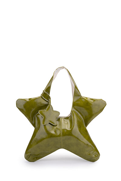 minebag Geantă de umăr pentru femei Star Form Casual Starly, verde