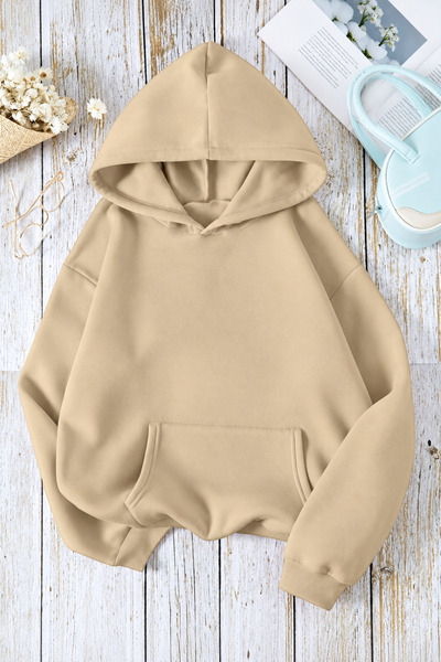 warn Hanorac bej tricou 3 fire iarnă unisex bumbac Ş cu căptușeală din fleece...