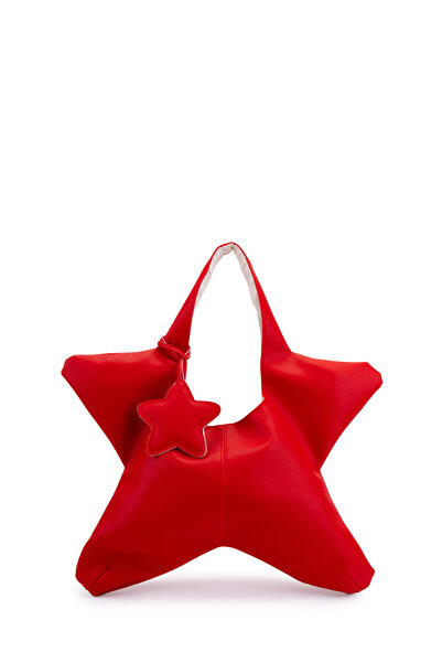 minebag Yıldız Form Casual Starly Women's Shoulder Bag Red