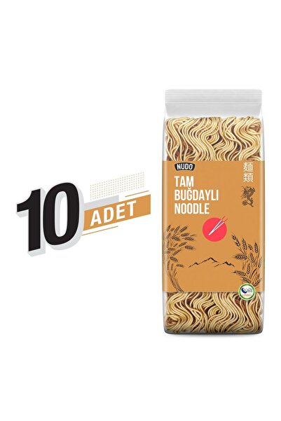 Nudo 10'lu Tam Buğdaylı Noodle 10x350 Gr