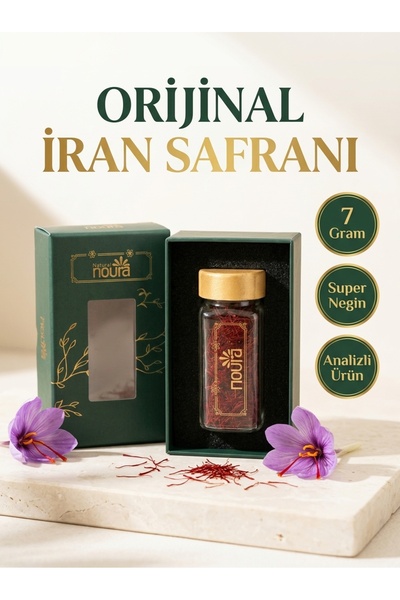 Noura Natural İran Safranı 7 Gr A+ Kalite