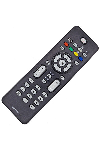 Philips Telecomandă LCD RC2023601, neagră, cu funcții originale de telecomandă