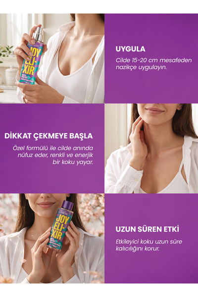 LUMIÈRE Saç & Vücut Spreyleri 3'lü Paket