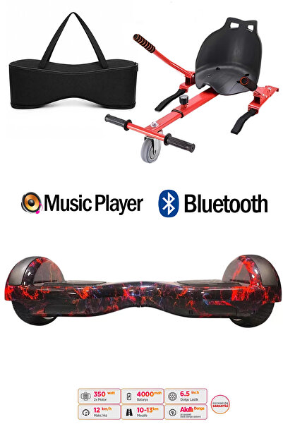 CityMate Elektrikli Kaykay Scooter Hoverboard Akıllı Denge 6.5 Inch + Hover K...