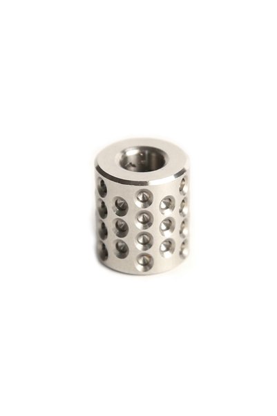 Choice Stainless steel Stainless Steel Cylinder Pendant With Paracord Rope De...