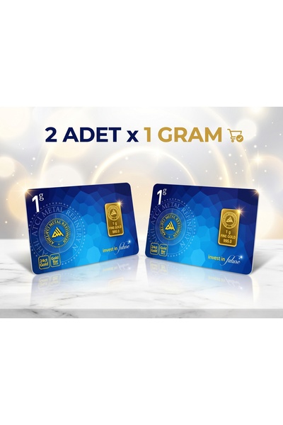 Ahlatcı 24 Ayar - 2 Gram Külçe Altın