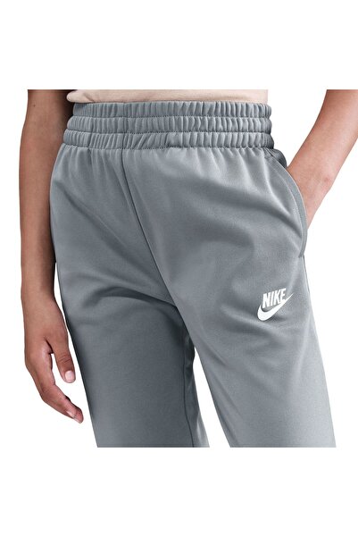 Nike K NSW DF TRACKSUIT PK FZ Gri Kız Çocuk Eşofman Takımı HQ9315-084