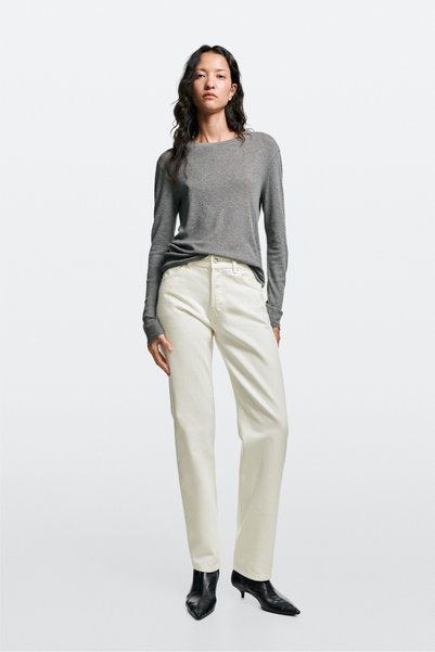 Massimo Dutti Orta bel straight fit jean