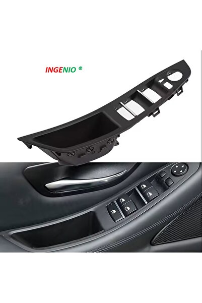 INGENIO Maner Interior Sofer Negru Compatibil BMW F11 F10 LCI F11 LCI F10 cu ...