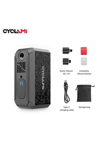 Choice AM6 mini pump CYCLAMI AM6 Mini Bike Air Pump 130PSI Portable Electric ...