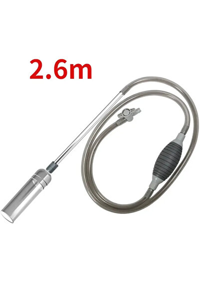 choice2 2.6m 1.5m/1.7m/2.6m Aquarium Manual Water Changer Fish Tank Air Pump ...