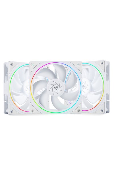 choice2 NO RGB AS SHOW TL-S12W-3pcs Thermalright TL-S12 120mm ARGB Halo LED C...