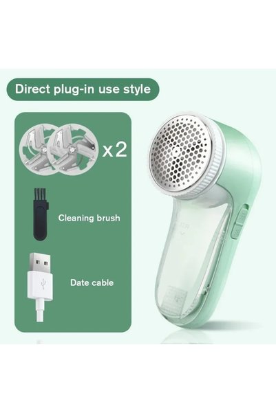 Choice1 Green Headx2 Removes Lint From Clothes Electric. Pet Hair Remover Clo...