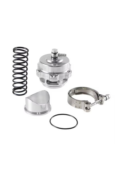 Choice3 Silver High Quality Universal 50mm Turbo Blow Off Valve V-Band With W...