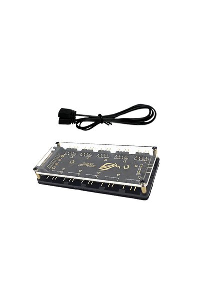 Choice وحدة تحكم ARGB سوداء لعلبة الكمبيوتر CX FUTRUE 5V 3-pin - يمكنها التحك...