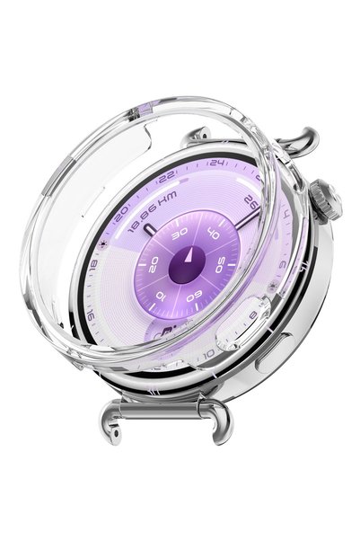 Choice5 41mm transparent PC Cove for Huawei Watch GT6 hollow half-covered cas...