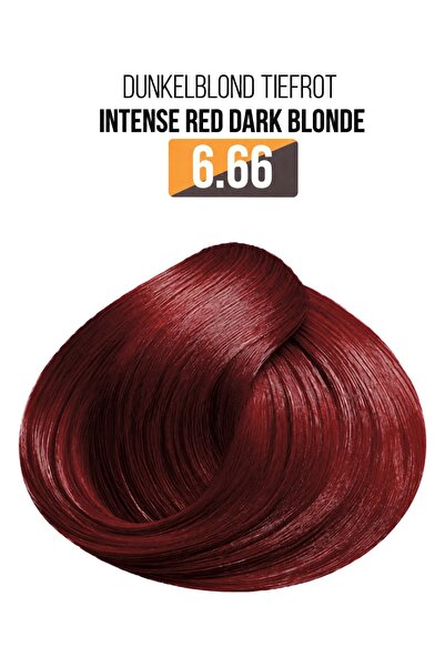 Evoque Professional Ammonia-Free Hair Color USA, Shade 6.66 INTENSE RED DARK ...