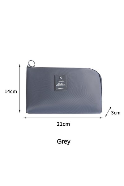 Choice Grey Travel Portable Shockproof Electronic Data Cable Digital Bag Mult...