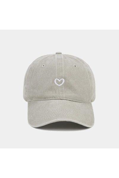 choice2 Beige Hat New For Women Men Washed Cotton Baseball Cap Soft Top Embro...