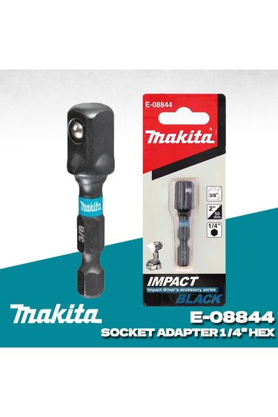 Choice E-08844 MAKITA E-08844 محول مقبس برغي إلى مسمار أسود، ملحق أداة ساق سد...