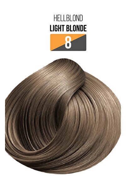 Evoque Professional Ammonia-Free Hair Color USA, Shade 8 Light Blonde - With ...