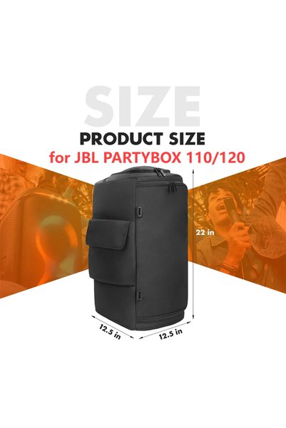 choice2 for PARTYBOX 110 120 Portable Speaker Dust Case for JBL PARTYBOX 520/...