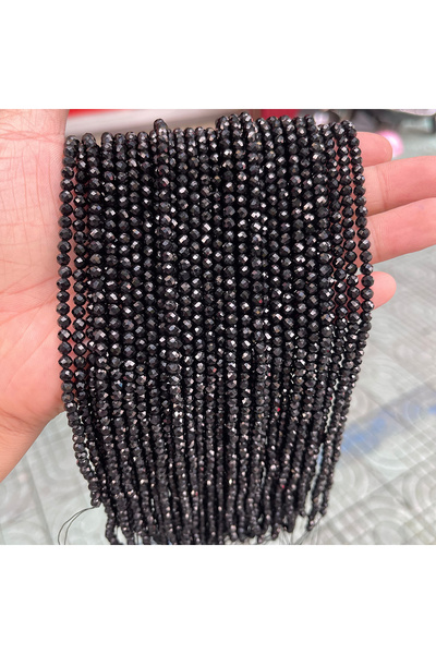 Choice95 2mm Black Spinel 2 3 4 mm Faceted Natural Stone Amethyst Tourmaline ...