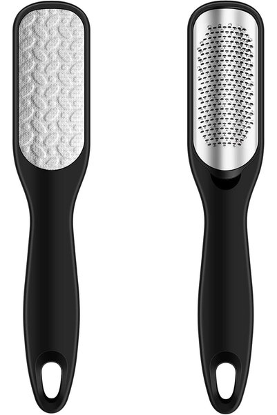 LA PERLA TECH Professional Foot File Callus Remover, Stainless Steel Grating ...