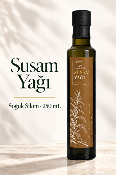 zafirnatural Zafir Natural Soğuk Sıkım Susam Yağı 250 ml | Kavrulmamış Susam ...