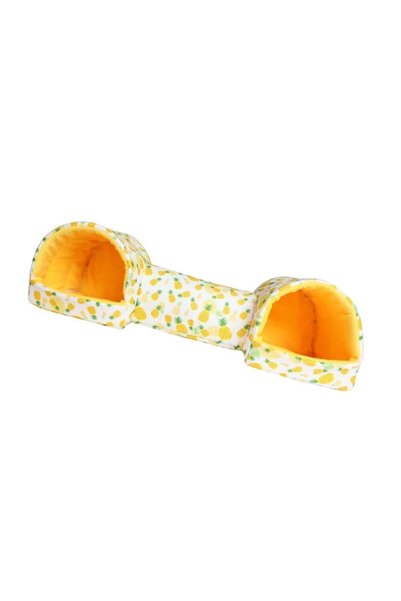 choice2 pineapple Hamster Tunnel Bed Tunnel Rabbits Toy Soft Cave House for H...