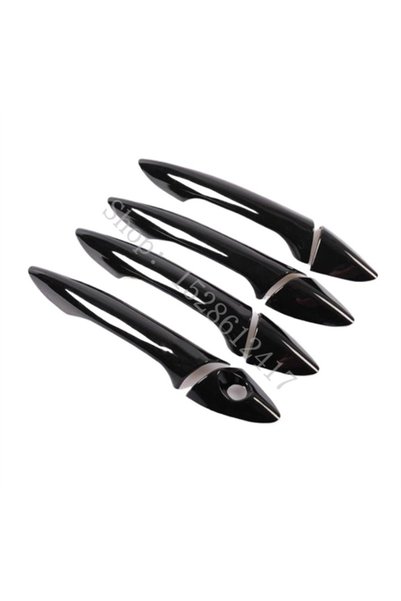 choice2 LHD black LHD For Hyundai Elantra 2011 2012 2013~2016 Glossy Black Si...