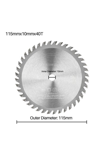 choice2 1pc 115x10x40T XCAN 1pc 4.5 Inch 115mm TCT Circular Saw Blade 24 36 4...