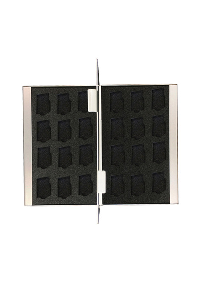 Choice4 A04 Memory Card Storage Box Aluminium Alloy Micro for SD MMC TF Prote...