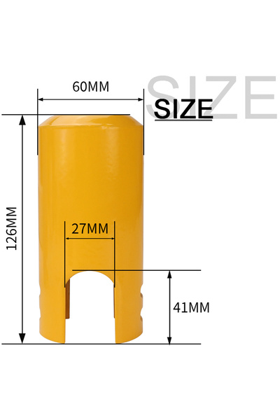 Choice YELLOW SI FANG Metal Yard Faucet Water Switch Lock Portable Garden Loc...