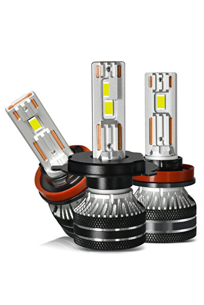 Choice1 مصابيح LED أمامية للسيارة H4/9003/HB2 Hi/Lo بضوء أبيض بارد 6000K مع أ...
