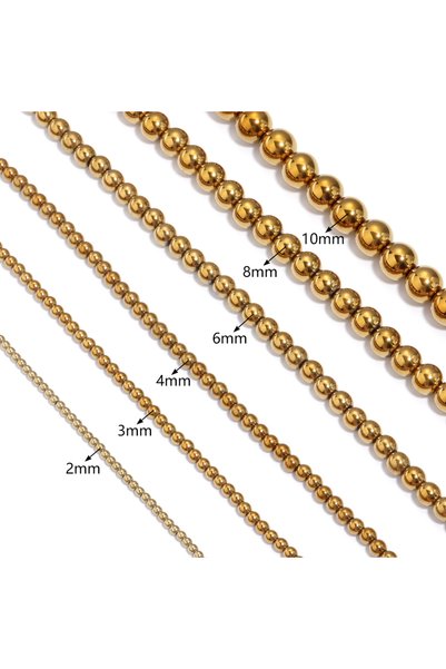 Choice60 4mm dark golden 1 Strand Natural Hematite Stone Beads Multicolor 2-1...