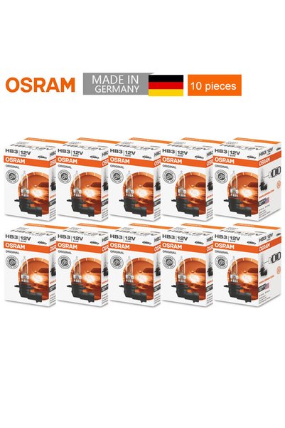 Choice6 HB3 10 قطع OSRAM 10 قطع H4 H7 H11 HB3 HB4 مصباح أصلي 3200K مصباح أمام...
