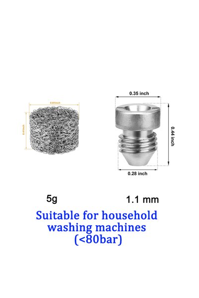 Choice1 1.1 Foam Generator For Washing Automotive Cannon Sprayer Foam Lance O...