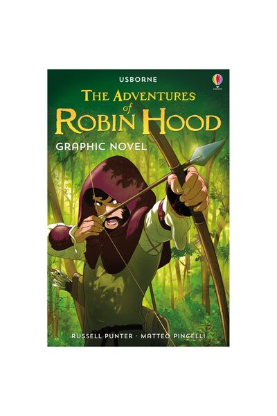 Usborne Publishing Οι Περιπέτειες του Ρόμπιν Χουντ, Γραφικό Μυθιστόρημα, Ράσε...