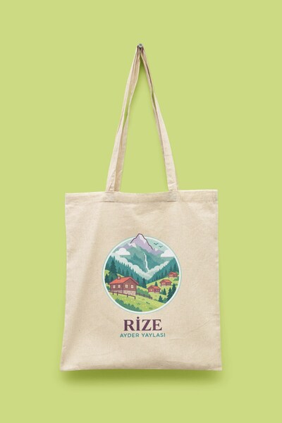 Bi Dünya Haber Planina Ajder - Rize Turska Serija Torba sa štampanim uzorkom