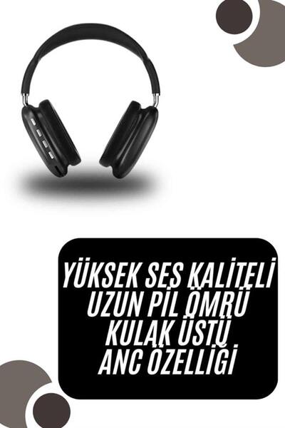 ART3 Kulak Üstü Kablosuz Bluetooth Kulaklık Yumuşak Süngerli SD Kart Girişli