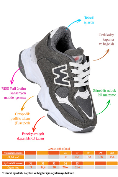 Kiko Kids حذاء رياضي يومي للفتيات من تورا برباط