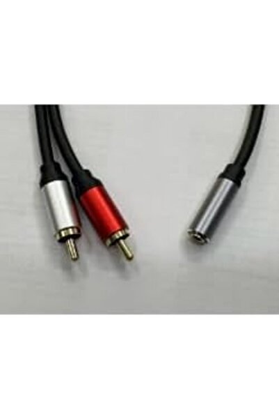 Dişi stereo erkek rca dişi aux 2 rca kablo 2 rca erkek dişi stereo kablo