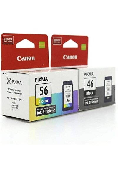 ART3 Canon PG-46 Renkli + CL 56 Siyah 2li Kartuş Seti