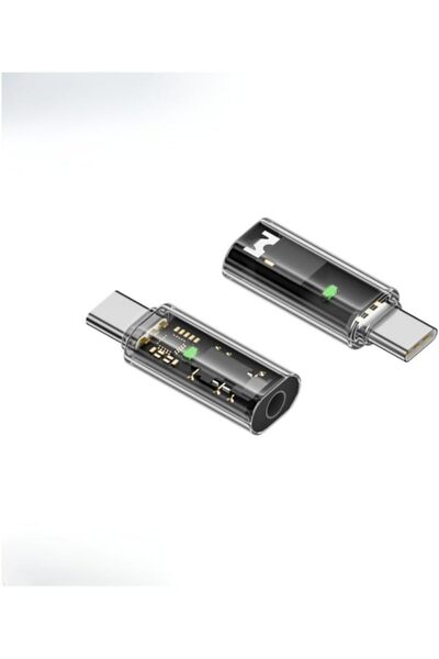 Type C to 3.5mm DAC Kulaklık Dönüştürücü iPhone 15 ve Type C Telefon ile Uyumlu Çevirici OTGAX (2)