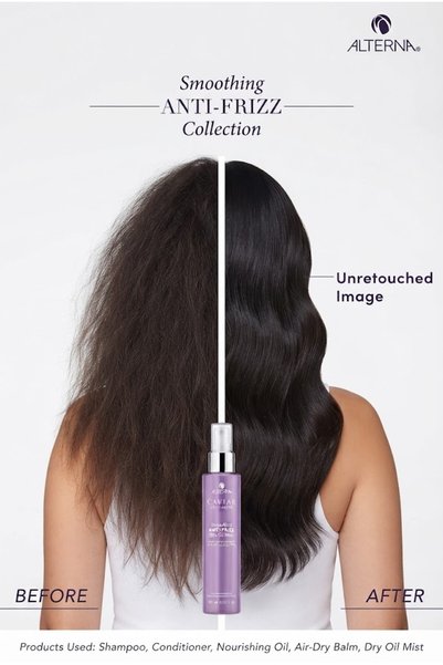 Alterna Caviar Smoothing Anti-Frizz Nourishing Professional Hair Care Oil for Asian Hair 50 ml